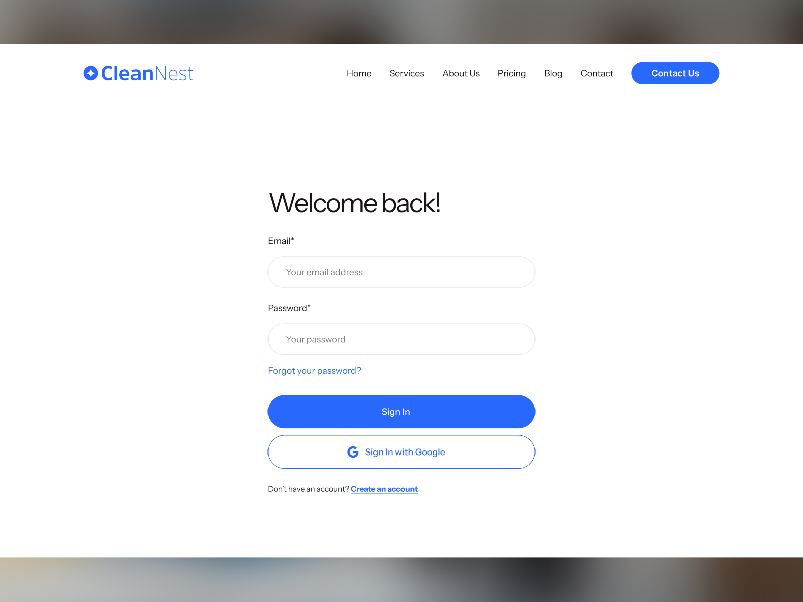 Login Form