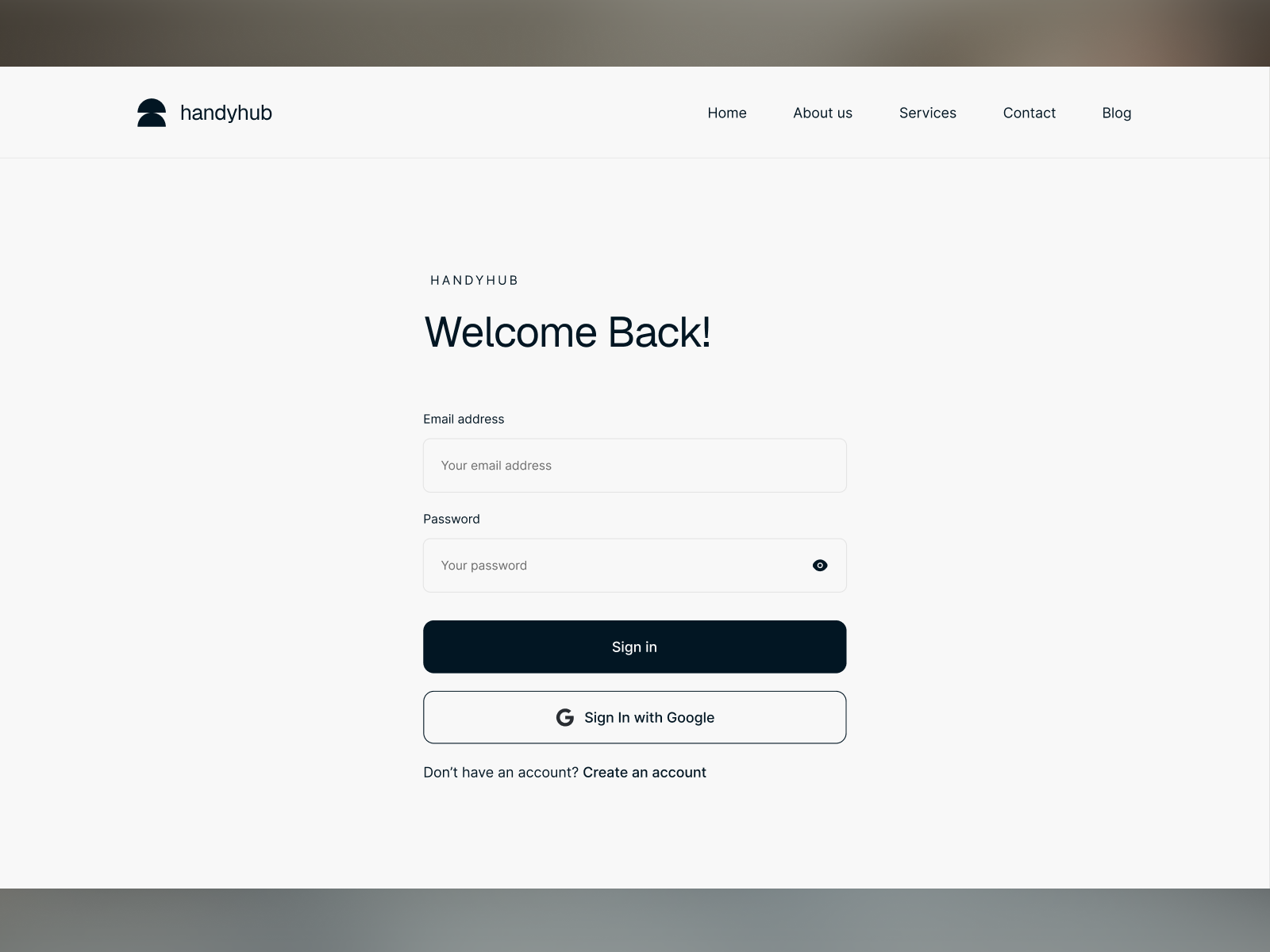 Login Form
